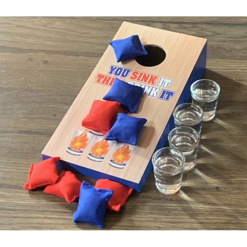 Party Games Kids Outdoor - Набор деревянных настольных игр для метания: