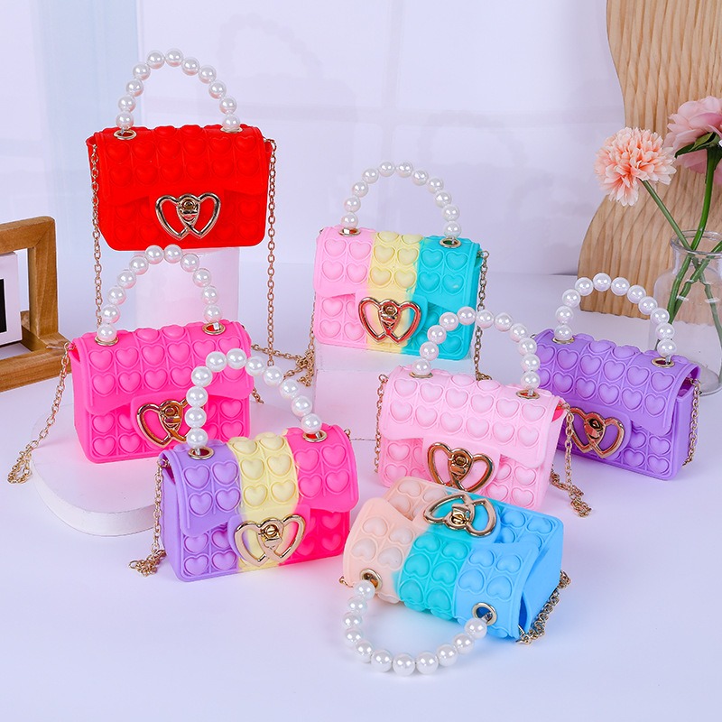 Party Games Mini - Силиконовая сумка Love Bubble Jelly Bag,
