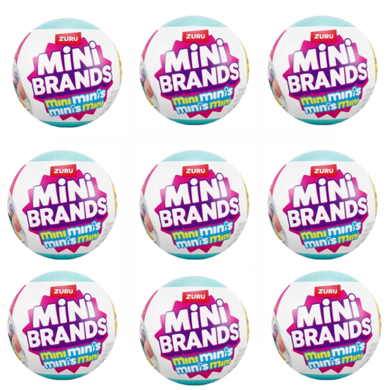 Party Games Mini - 2026 Zuru Mini Brand Surprise: Коллекционная