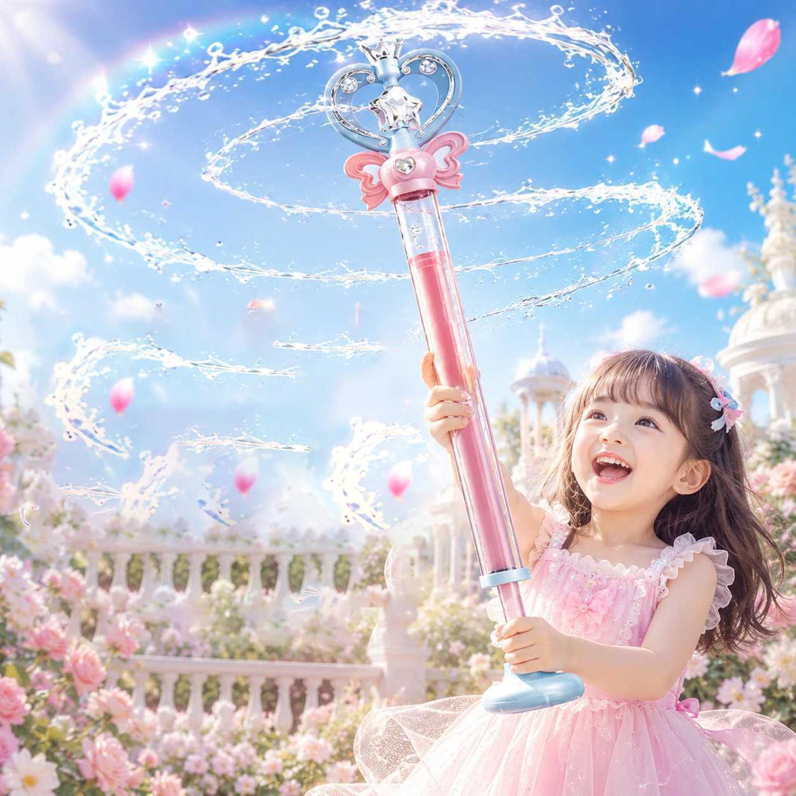 Party Games Kids Outdoor - Водный бластер в дизайне волшебной палочки,