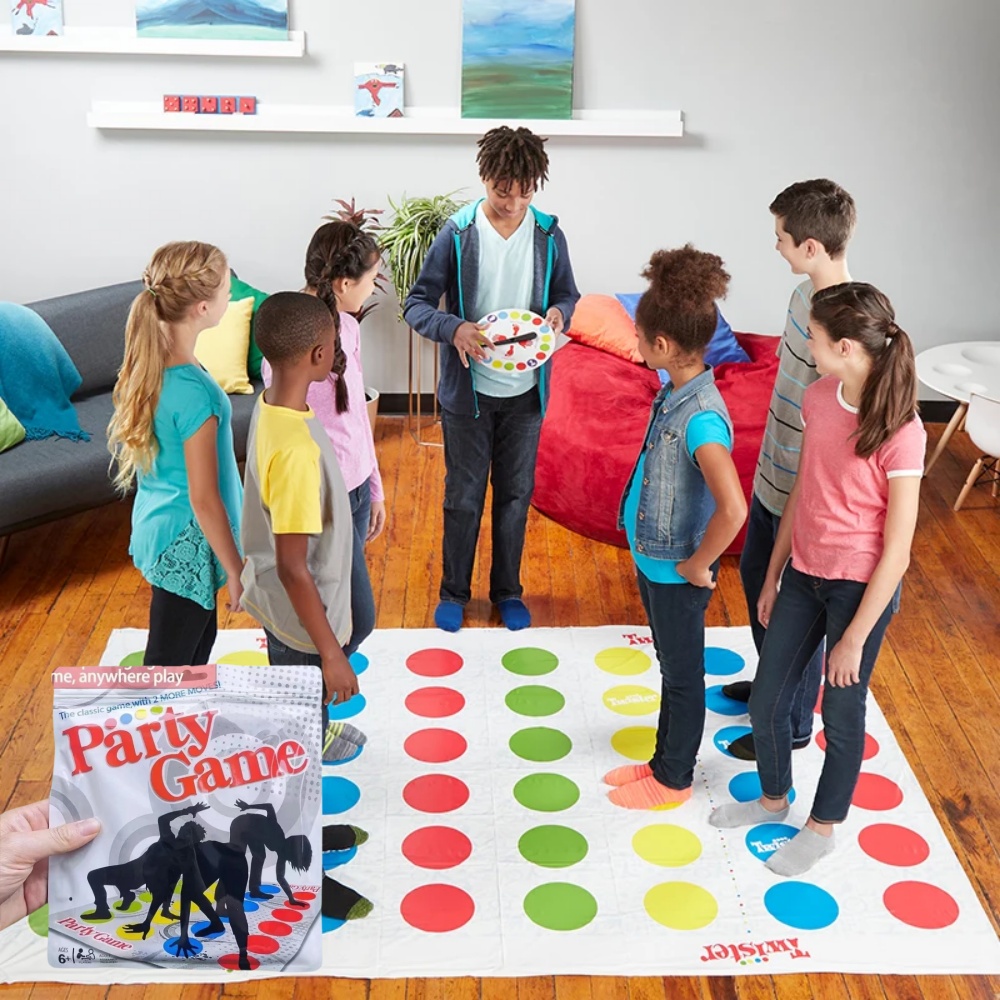 Party Games Adults Indoor - Игра Twister Party - Семейная интерактивная