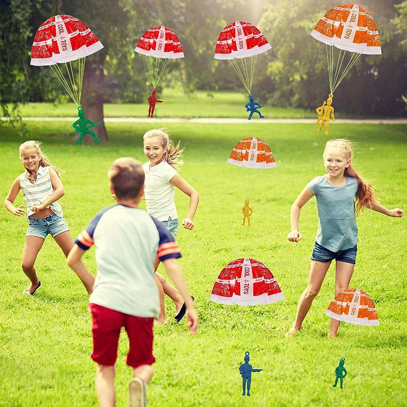 10/100 шт. парашютные игрушки  – обзор и цена Party Games Graduation Ideas